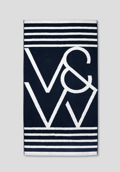 V&W Beach Towel